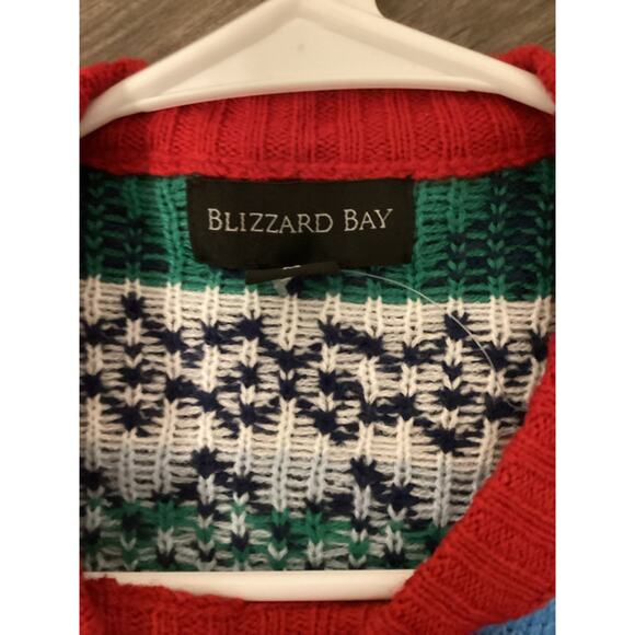 Blizzard Bay Reindeer Camper Drink Holder Christmas Sweater Size Medium - Picture 4 of 4